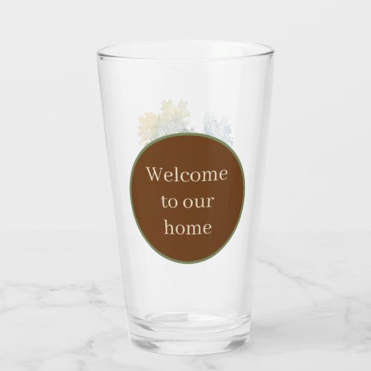 Cool Country tractor tekst toevoegen Glas (Achterkant)