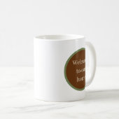 Cool Country tractor tekst toevoegen Koffiemok (Voorkant rechts)