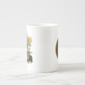 Cool Country tractor tekst toevoegen Porselein Kop (Voorkant)