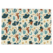 Cool Country Western cowboy betegeld Groot Cadeauzakje (Achterkant)