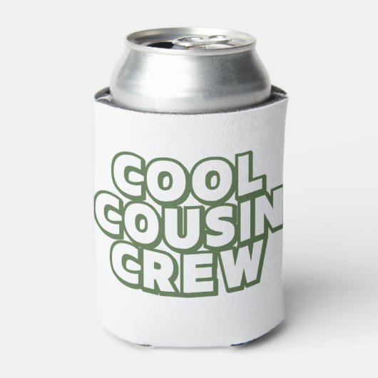Cool Cousin Crew Blikjeskoeler (Blikje Voorkant)