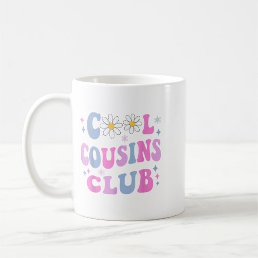 Cool Cousins Club Shirt Boy Girl Cousin Crew Match Koffiemok (Links)