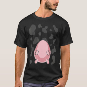 Cool Cow zonder Hoofd Lui D DIY Halloween Kostuum T-shirt