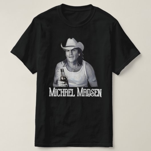 Cool Cowboy Chicago Michael Madsen T-shirt (Design voorkant)