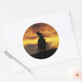 Cool Cowboy Roping Stickers (Envelop)