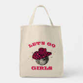 Cool Cowgirl  Bachelorette Party  Gift Tote Bag (Achterkant)