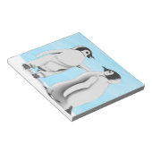 Cool Cozy Penguins Notitieblok (Schuin)