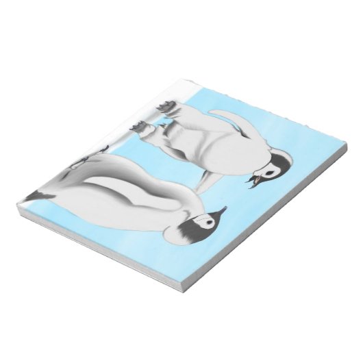 Cool Cozy Penguins Notitieblok (Linkerzijde)