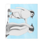 Cool Cozy Penguins Notitieblok (Voorkant)