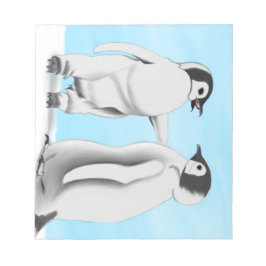 Cool Cozy Penguins Notitieblok