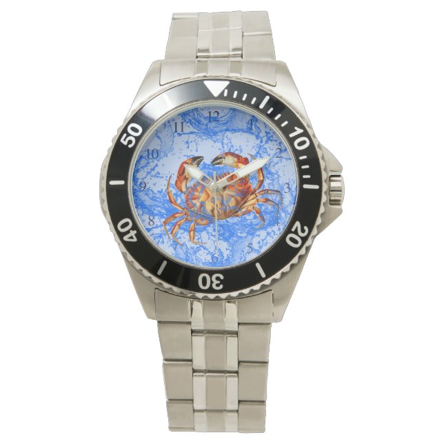 Cool Crab Horloge (Voorkant)
