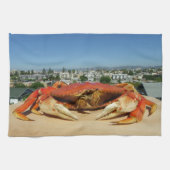 Cool Crab Kitchen Towel! Theedoek (Horizontaal)