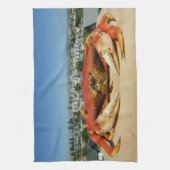 Cool Crab Kitchen Towel! Theedoek (Verticaal)