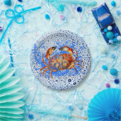 Cool Crab Papieren Bordje (Feest)