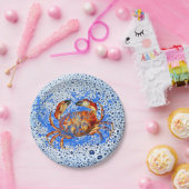 Cool Crab Papieren Bordje (Feest)