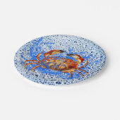 Cool Crab Papieren Bordje (Gekanteld)