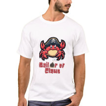 Cool Crab Pirates: Nautisch Avontuur T - shirts
