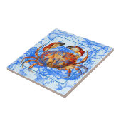 Cool Crab Tegeltje (Zijkant)