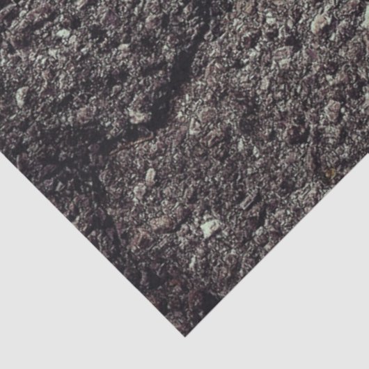 Cool Cracked asphalt road gray lines Tissuepapier (Detail)