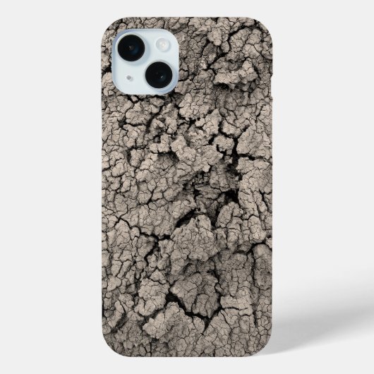 Cool Cracked Earth Dirt Textuur Case-Mate iPhone Case (Achterkant)