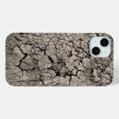 Cool Cracked Earth Dirt Textuur Case-Mate iPhone Case (Achterkant (horizontaal))