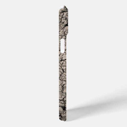 Cool Cracked Earth Dirt Textuur Case-Mate iPhone Case (Achterkant / Rechts)
