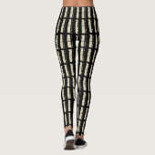 COOL Cracked Road Paint Abstract Patroon Leggings (Achterkant)