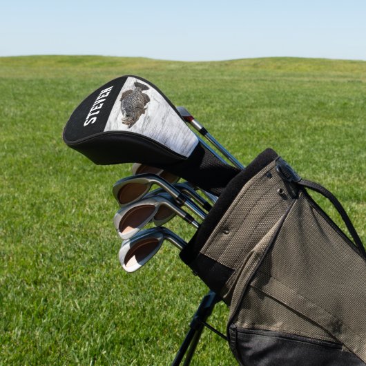 Cool Crappie Name Vist Panfish Angler Golfheadcover (Insitu)