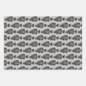 Cool Crappie Panfish Vist Mannen Inpakpapier Vel (Voorkant 2)