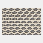 Cool Crappie Panfish Vist Mannen Inpakpapier Vel (Voorkant)