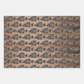 Cool Crappie Panfish Vist Mannen Inpakpapier Vel (Voorkant 3)