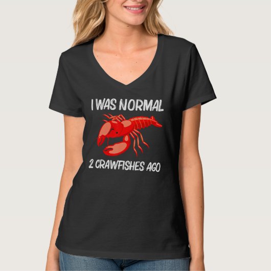 Cool Crawfish Art voor mannen Lobster Crawdad Bo T-shirt (Voorkant)