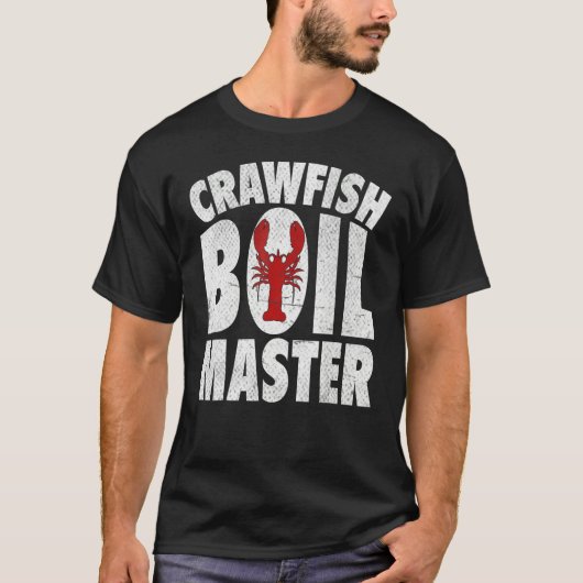 Cool Crawfish Boil For Men Women Crawfish Seafood  T-shirt (Voorkant)