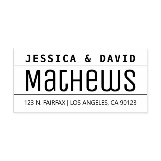 Cool Creative Stijlvol Rubberstempel (Afrduk)