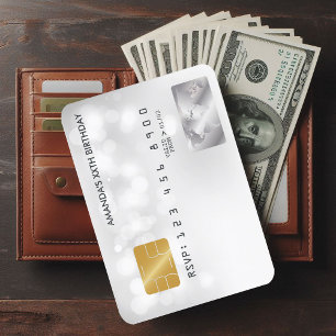 Cool Credit Kaart Verjaardagsfeest