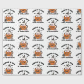 Cool 'Creepin' It Real' in de klas leraar Cadeaupapier (Vlak)