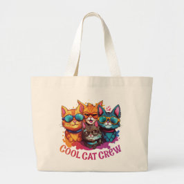 Cool Crew Cats Canvas tas