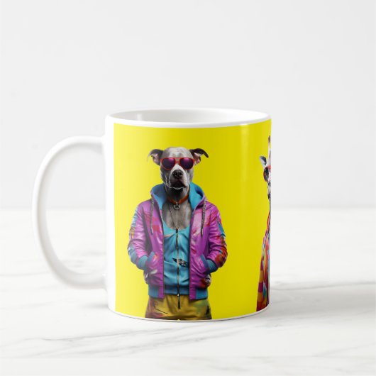Cool Crew – Colour-Pop Animal Squad Gele Mok (Links)