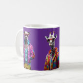 Cool Crew – Colour-Pop Animal Squad Purple Mug Koffiemok (Voorkant links)