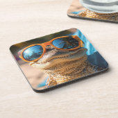 Cool Croc Bier Onderzetter (Linkerzijde)