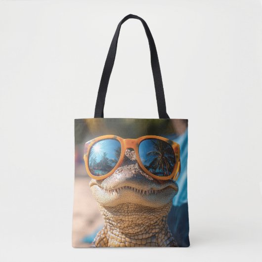 Cool Croc Tote Bag (Voorkant)
