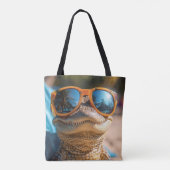 Cool Croc Tote Bag (Achterkant)
