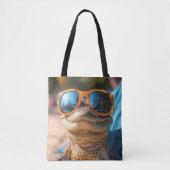 Cool Croc Tote Bag (Voorkant)