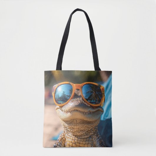 Cool Croc Tote Bag (Voorkant)