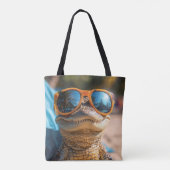Cool Croc Tote Bag (Achterkant)