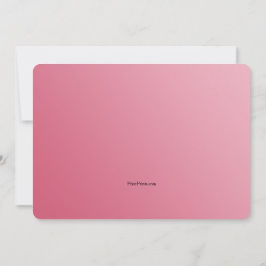 Cool Cross Foto Afstuderen Uitnodiging (Achterkant)