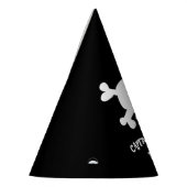 Cool Crossbone Pirate Party Pet Feesthoedjes (Links)