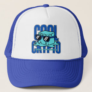 Cool Crypto™ Ice Cold voor coolste crypto-investee Trucker Pet