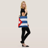Cool Cuba Flag Mode Tote Bag (Op model)