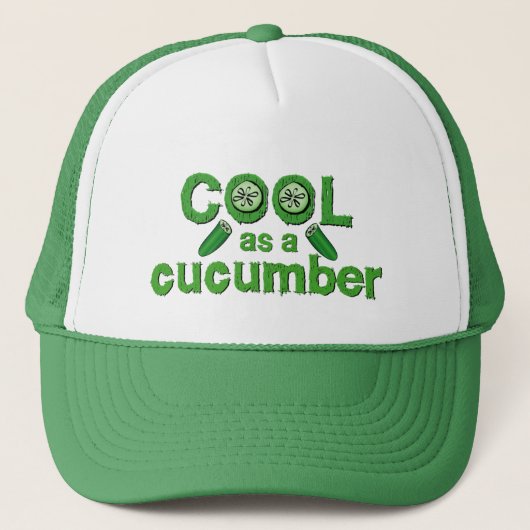 Cool Cucumber pet - kies kleur (Voorkant)
